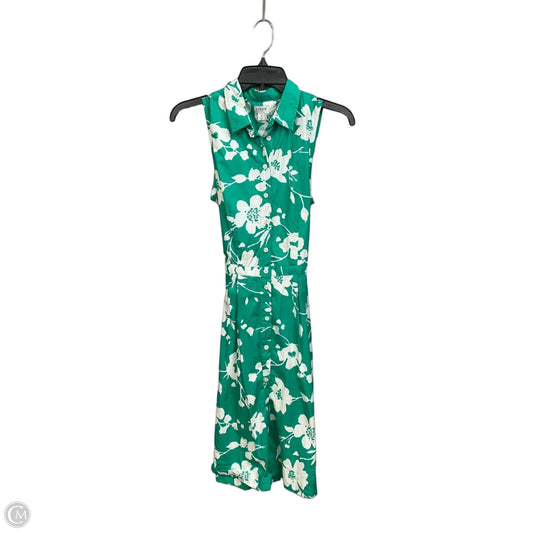 Dress Casual Midi By J. Crew In Floral Print, Size: S