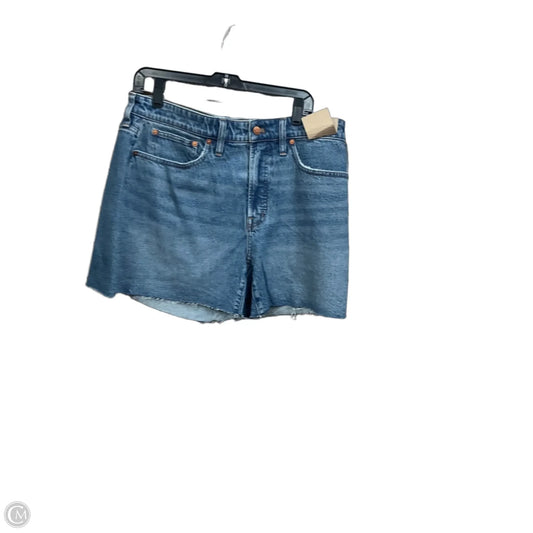 Shorts By Madewell In Blue Denim, Size: 14