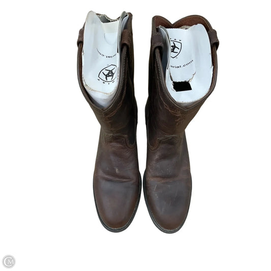 Boots Western By Ariat In Brown, Size: 9.5