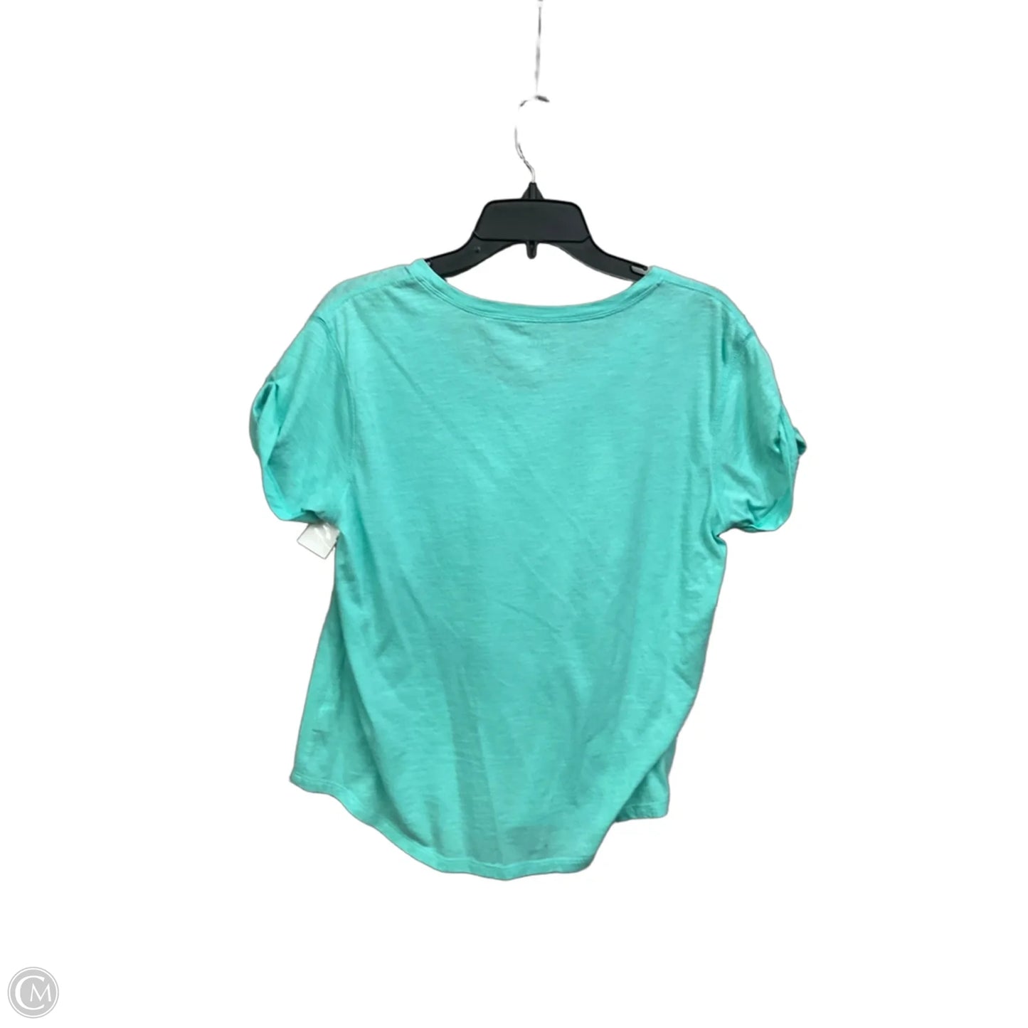 Top Short Sleeve Basic By Ana In Teal, Size: Lp