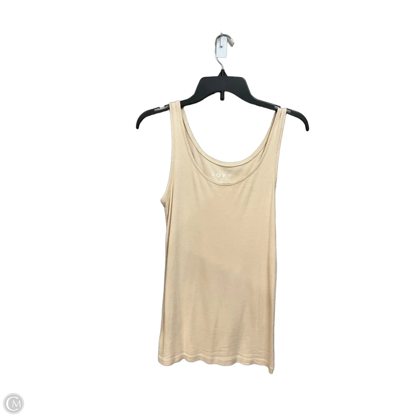 Tank Top By Loft In Tan, Size: M