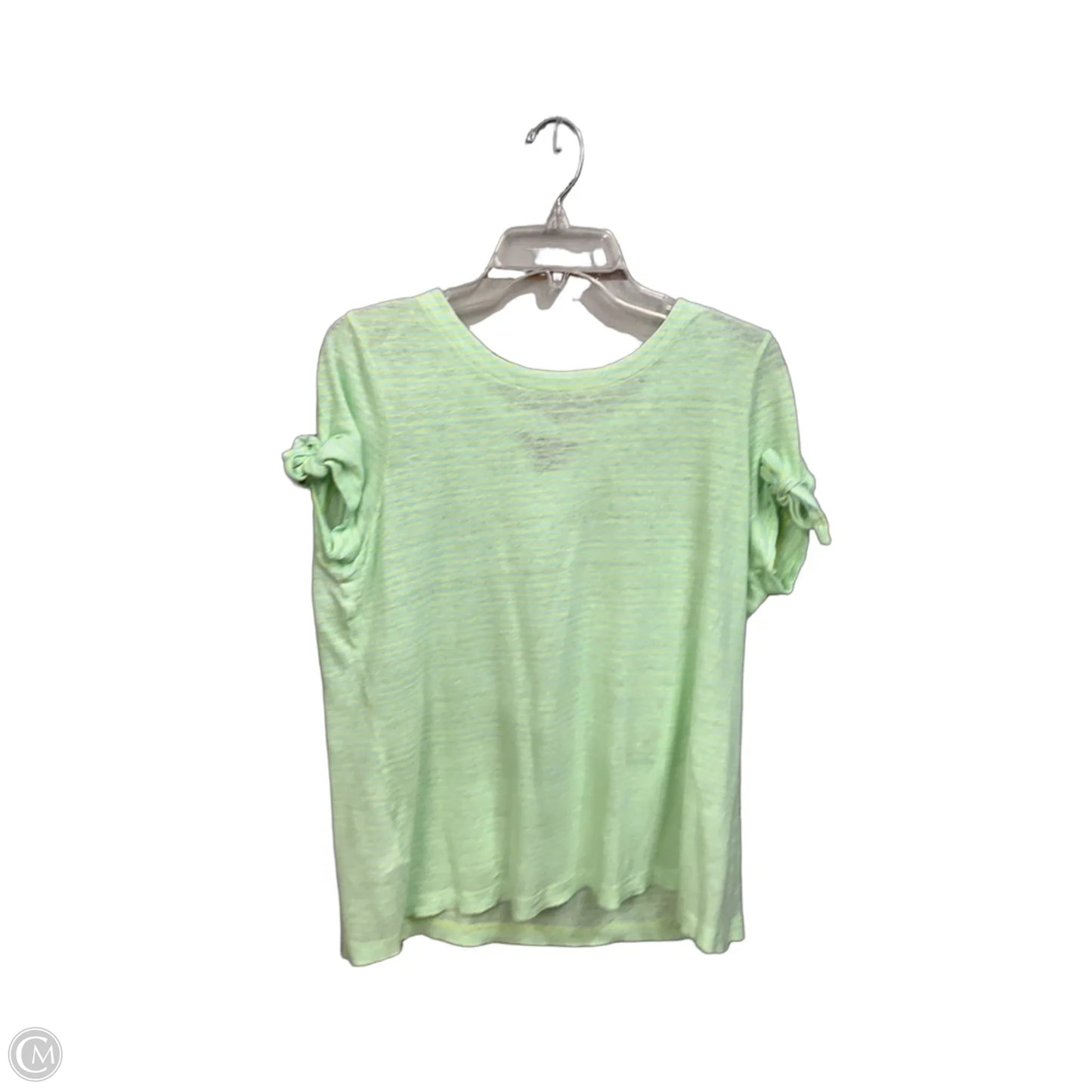 Top Short Sleeve By Tommy Bahama In Striped Pattern, Size: L