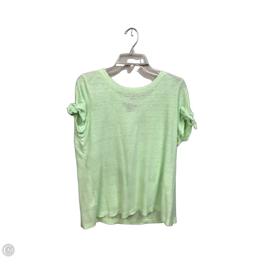 Top Short Sleeve By Tommy Bahama In Striped Pattern, Size: L