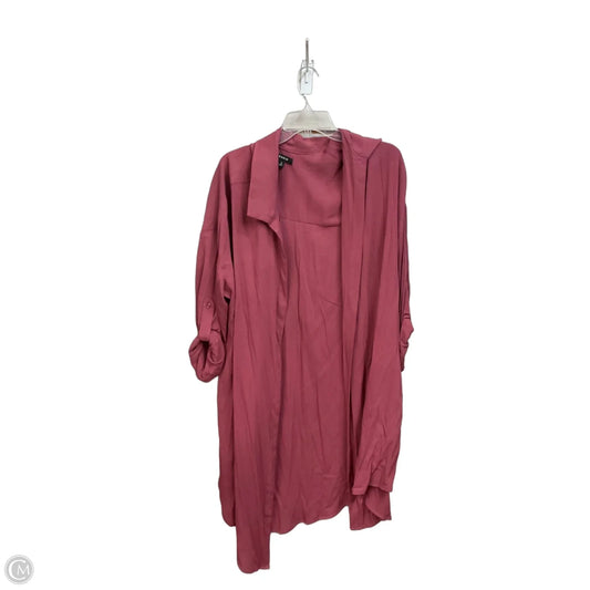 Cardigan By Torrid In Maroon, Size: 2x