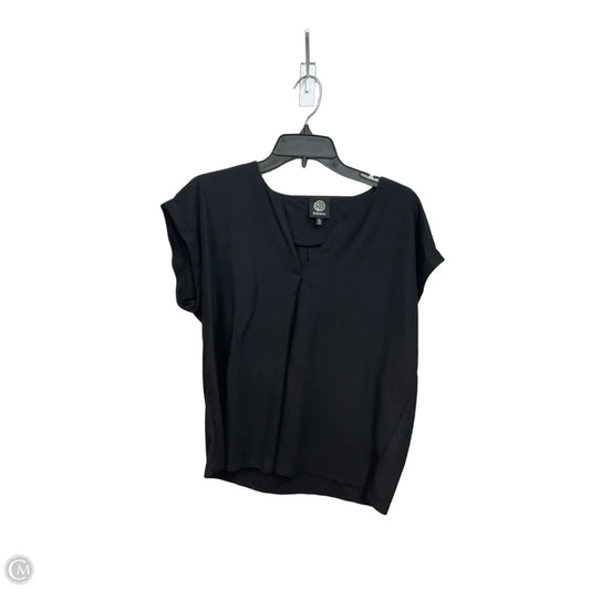 Top Short Sleeve Basic By Bobeau In Black, Size: L