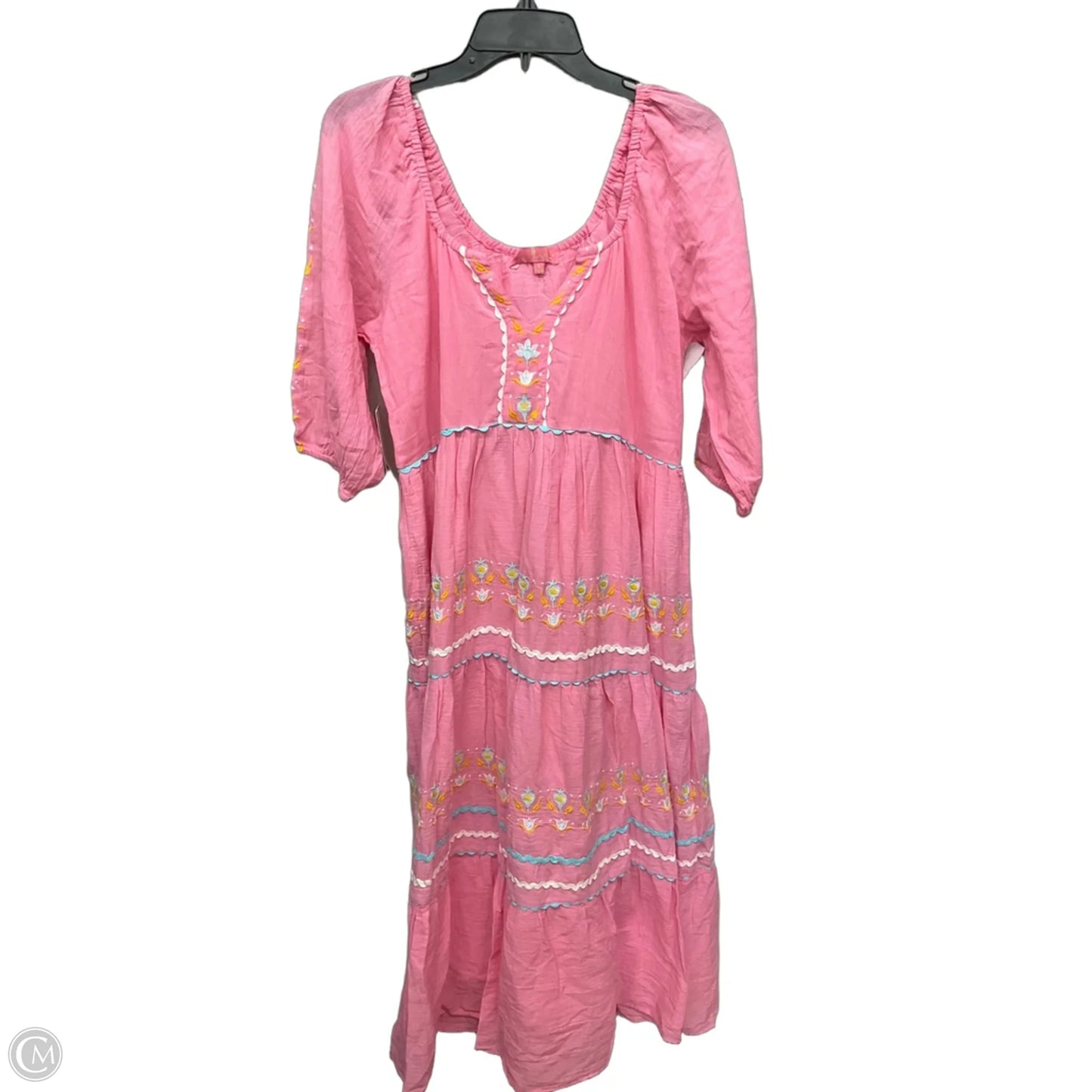 Dress Casual Maxi By Simply Southern In Pink, Size: S