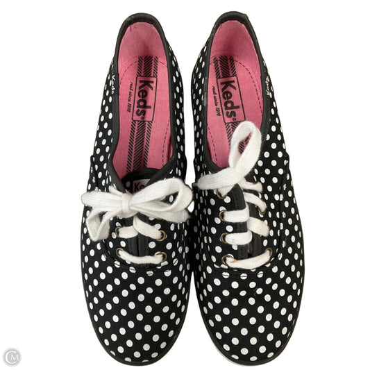 Shoes Flats By Keds In Polkadot Pattern, Size: 7.5