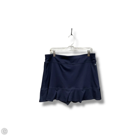 Athletic Skort By Clothes Mentor In Blue, Size: L