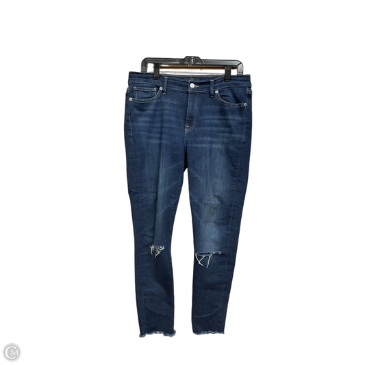 Jeans Skinny By Lucky Brand In Blue Denim, Size: 10