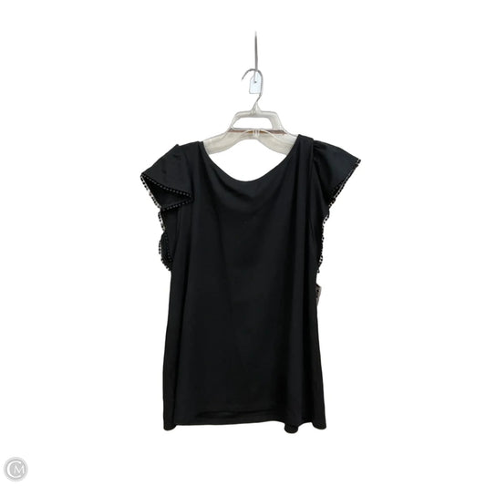 Top Sleeveless By Ann Taylor In Black, Size: Xl