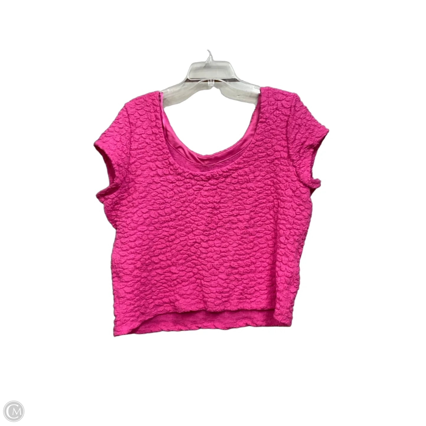 Top Short Sleeve By Maeve In Pink, Size: Xl