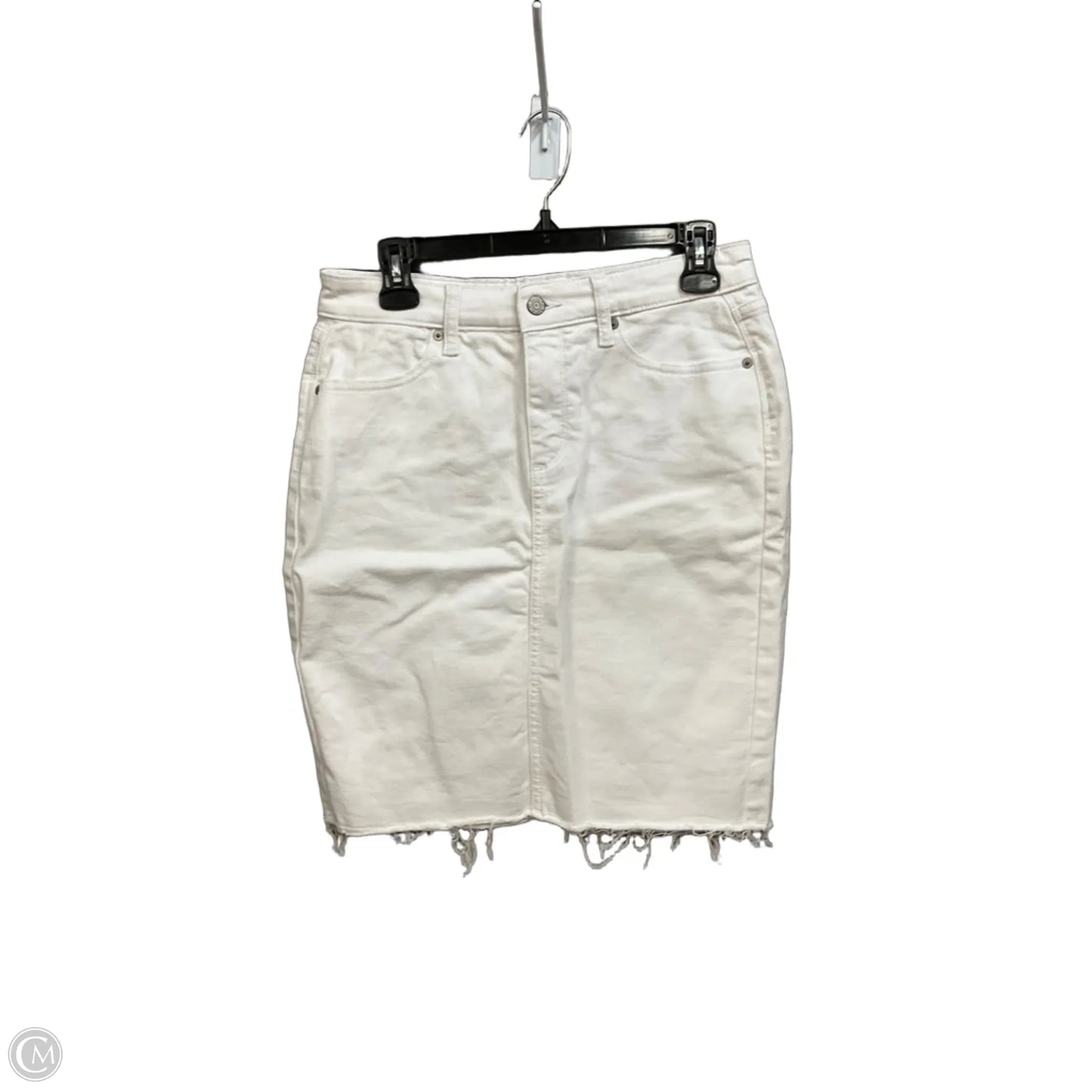 Skirt Mini & Short By Banana Republic In White, Size: 4