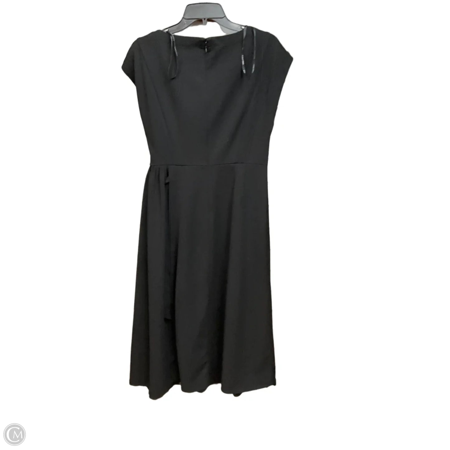 Dress Casual Midi By Calvin Klein In Black, Size: M