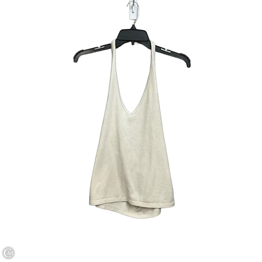 Top Sleeveless By Universal Thread In Tan, Size: M