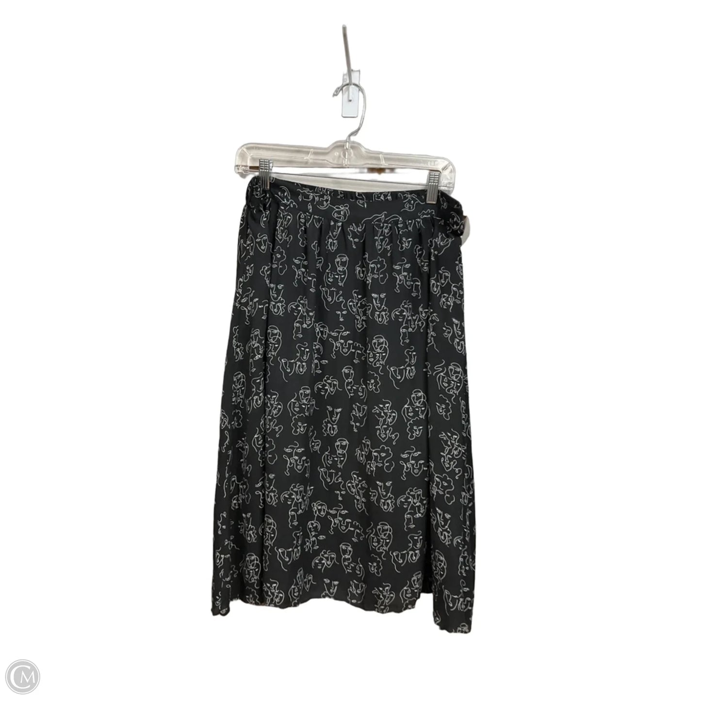 Skirt Midi By A New Day In Black, Size: 12