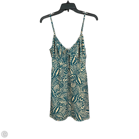 Dress Casual Short By Sienna Sky In Green & Tan, Size: S