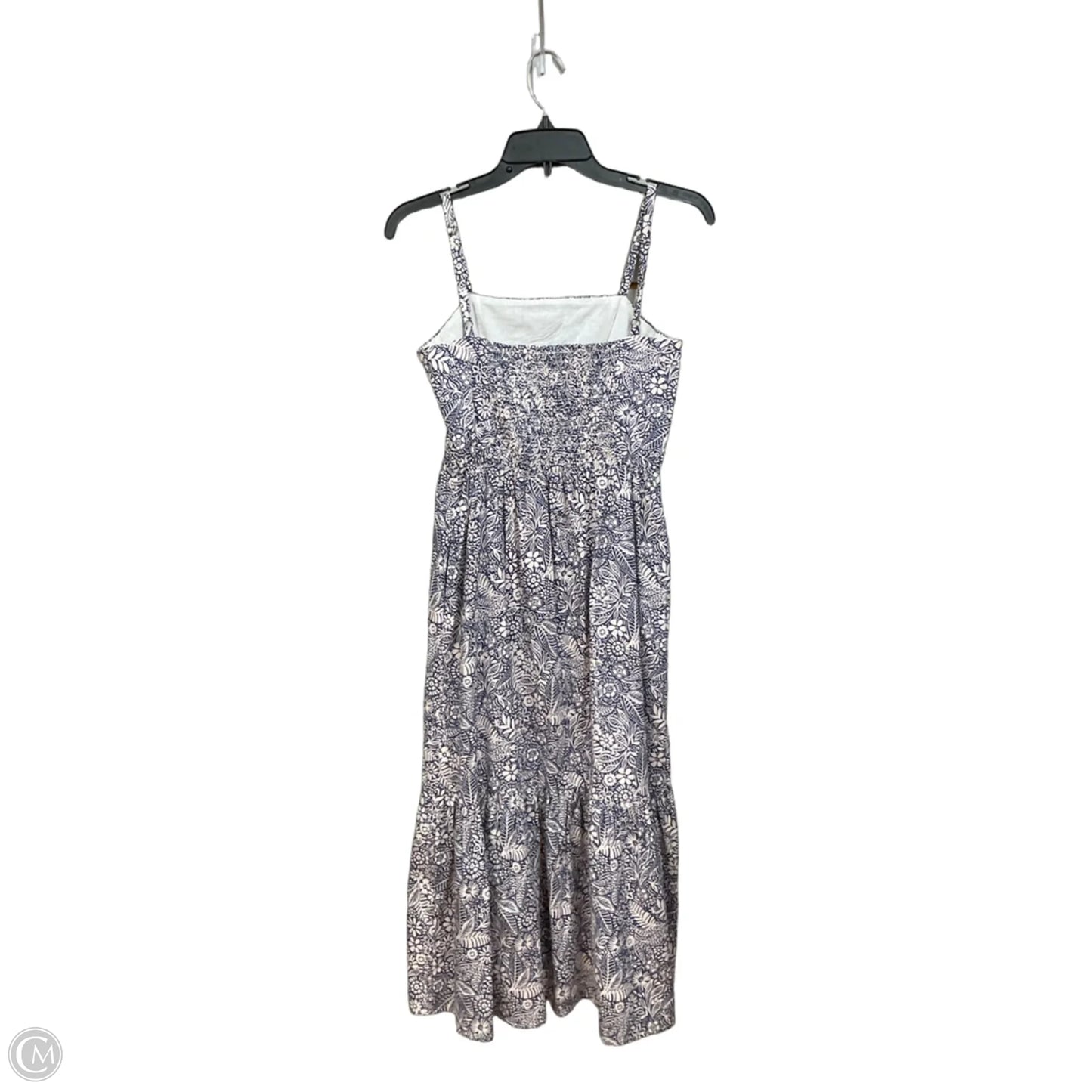 Dress Casual Midi By Evereve In Floral Print, Size: Xs