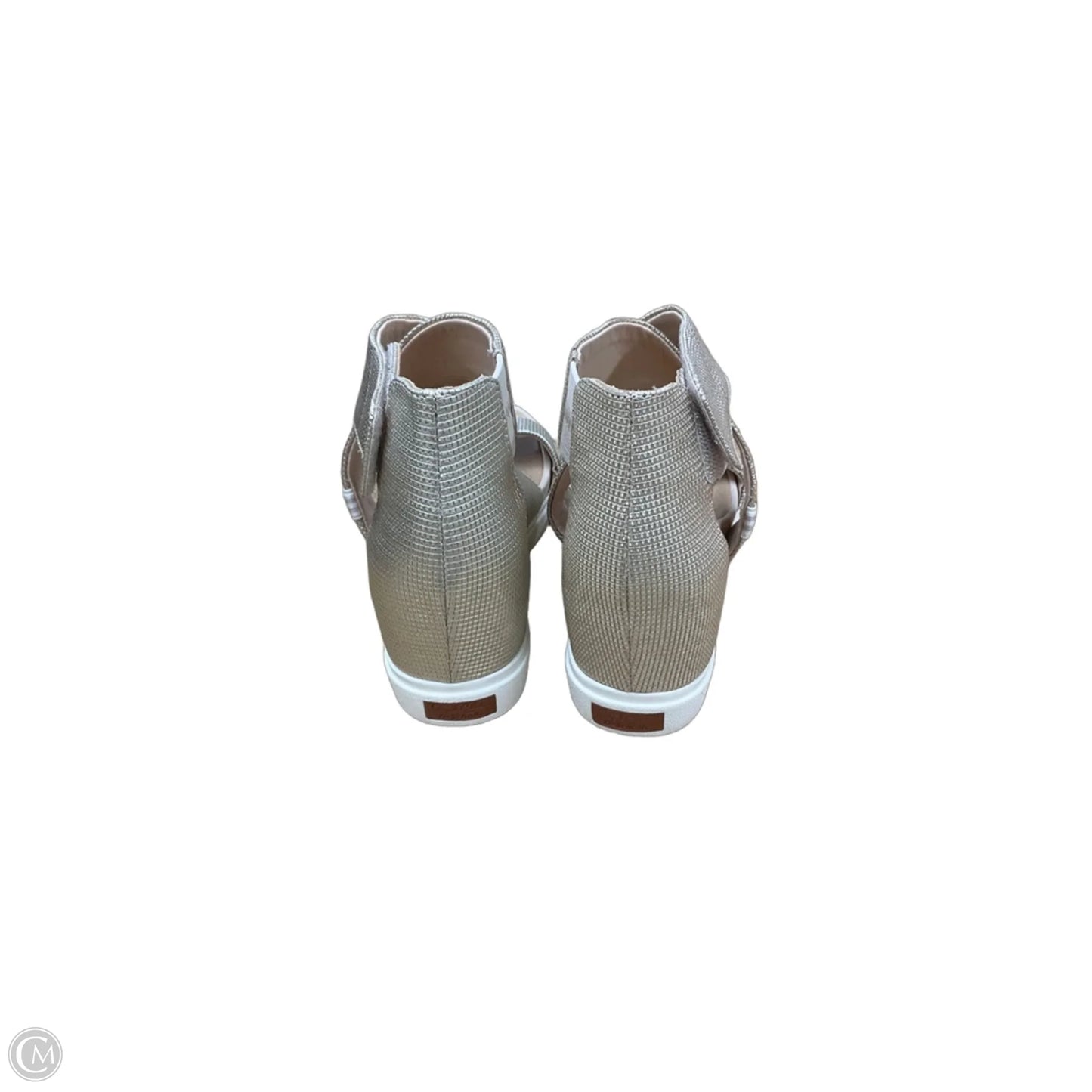 Sandals Heels Wedge By Dr Scholls In Tan, Size: 8