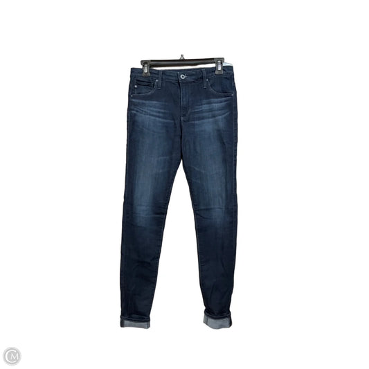 Jeans Skinny By Adriano Goldschmied In Blue Denim, Size: 6