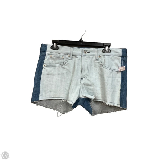 Shorts By Rag And Bone In Blue Denim, Size: 8