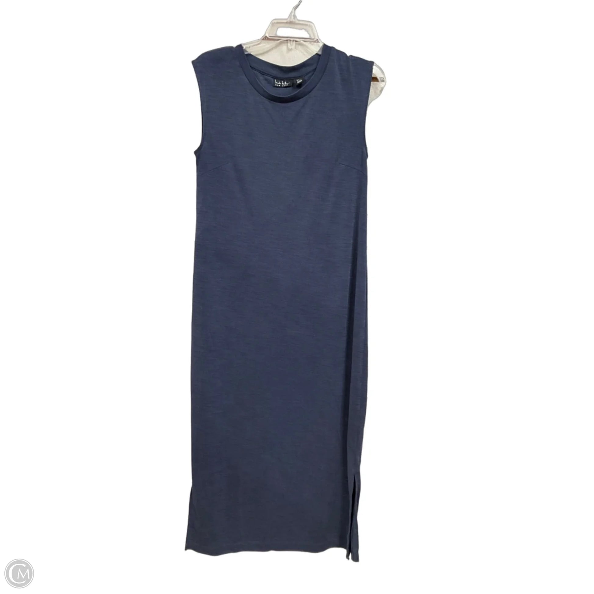 Dress Casual Midi By Nicole Miller In Blue, Size: S