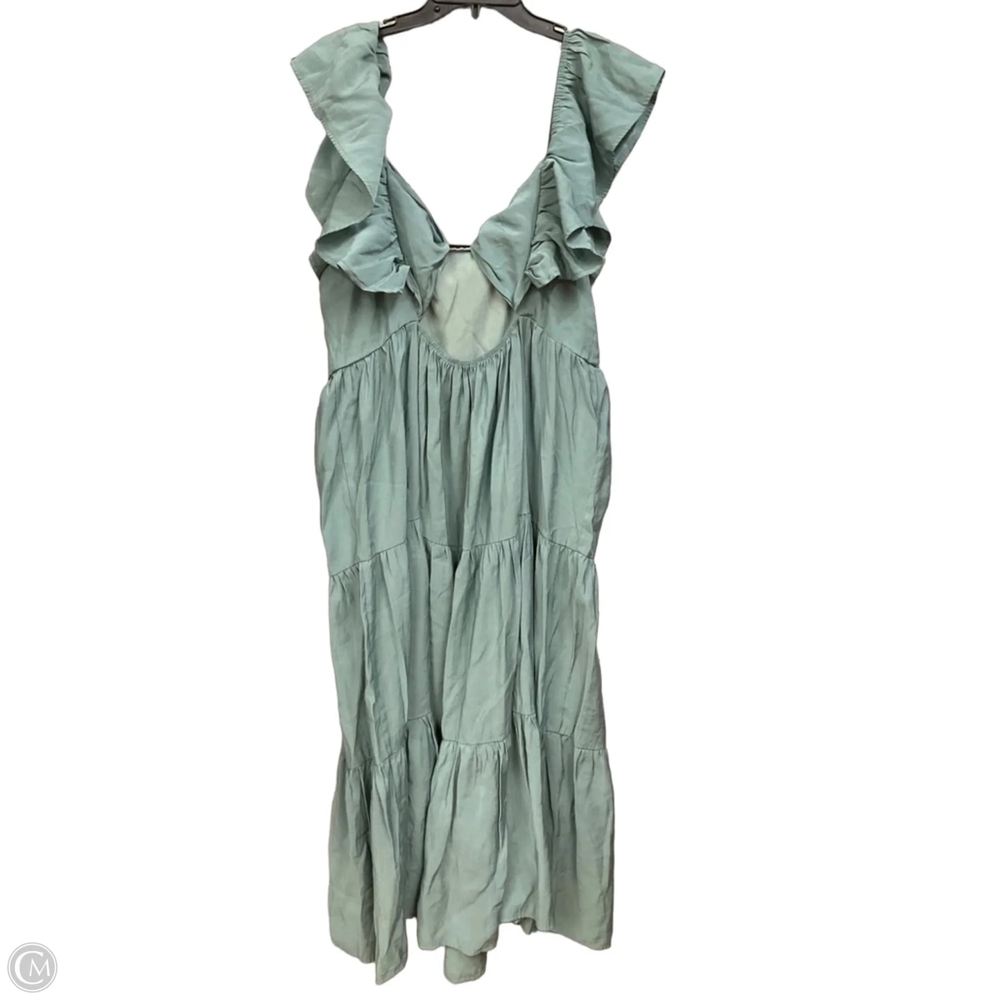 Dress Casual Midi By Arula In Green, Size: 2x