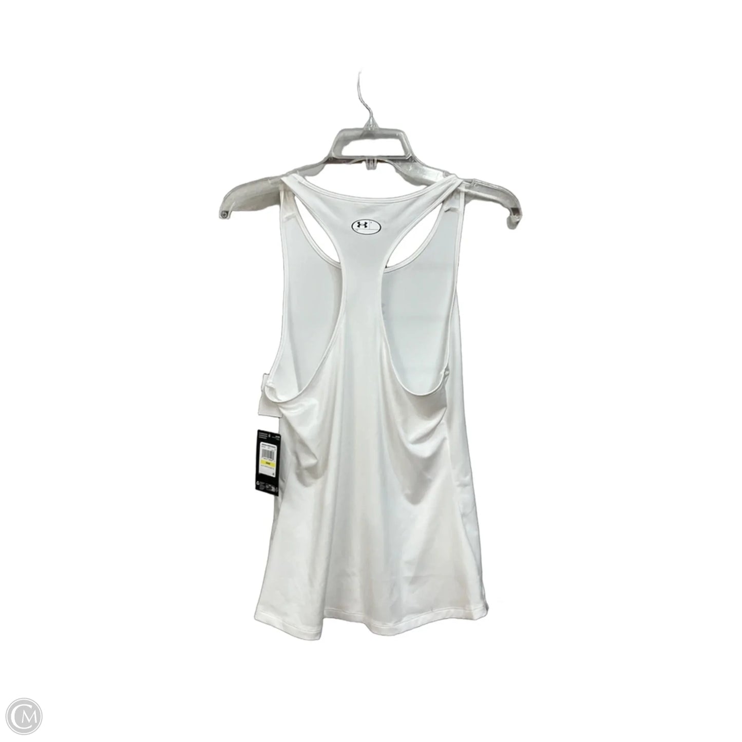 Athletic Tank Top By Under Armour In White, Size: M
