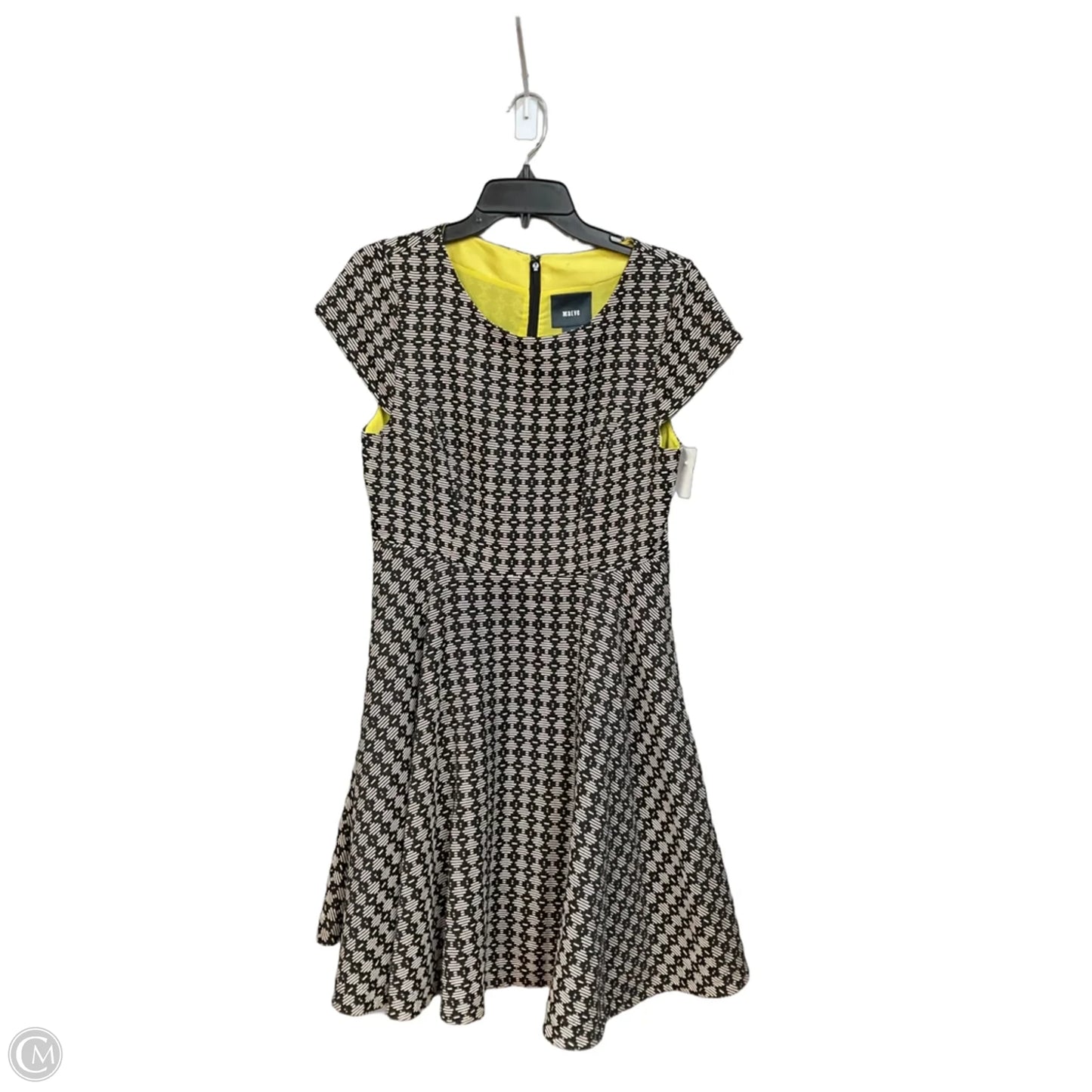 Dress Casual Short By Maeve In Black & White, Size: M