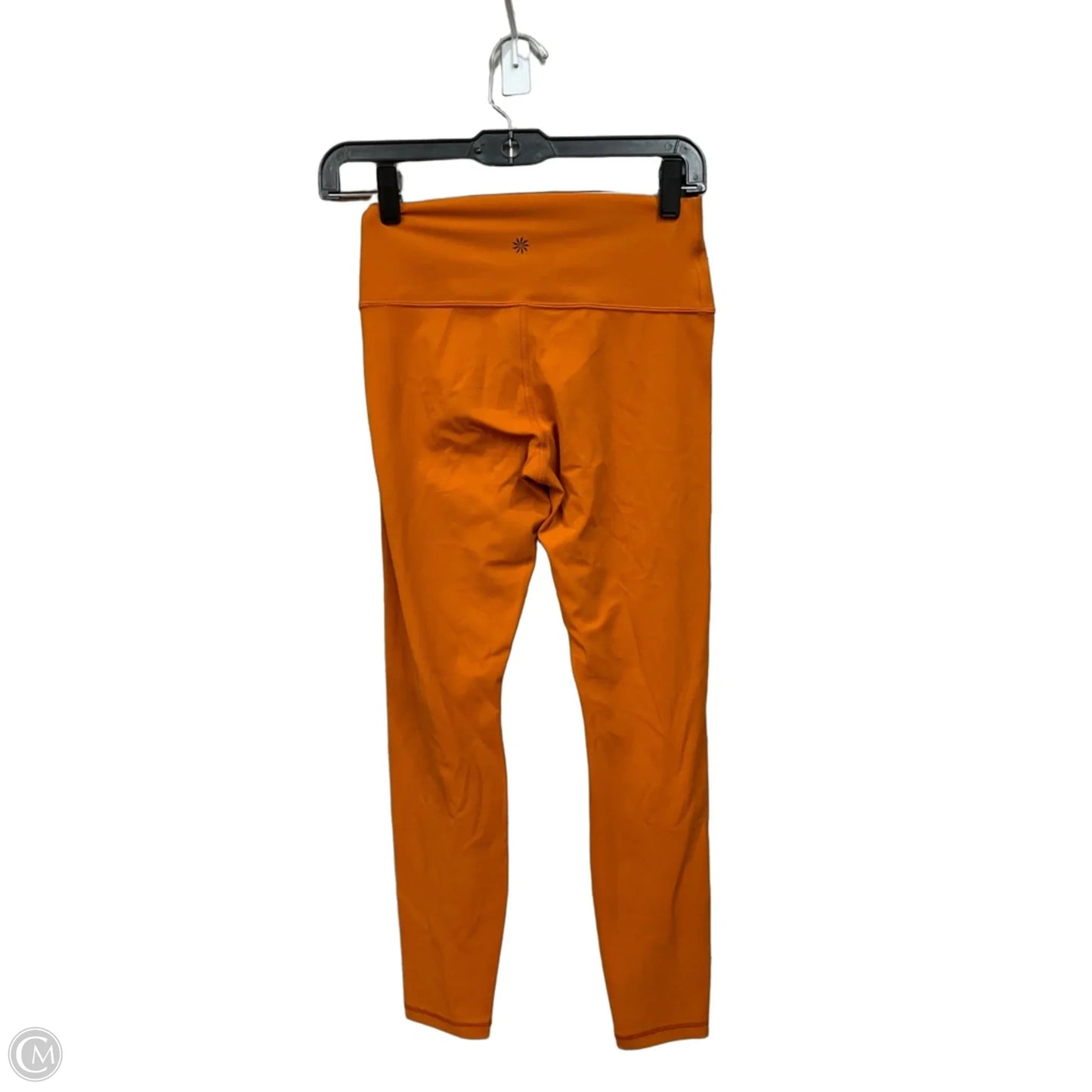 Athletic Leggings By Athleta In Orange, Size: M