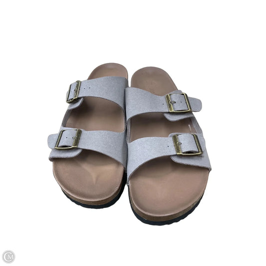 Sandals Flats By Skechers In Brown, Size: 10