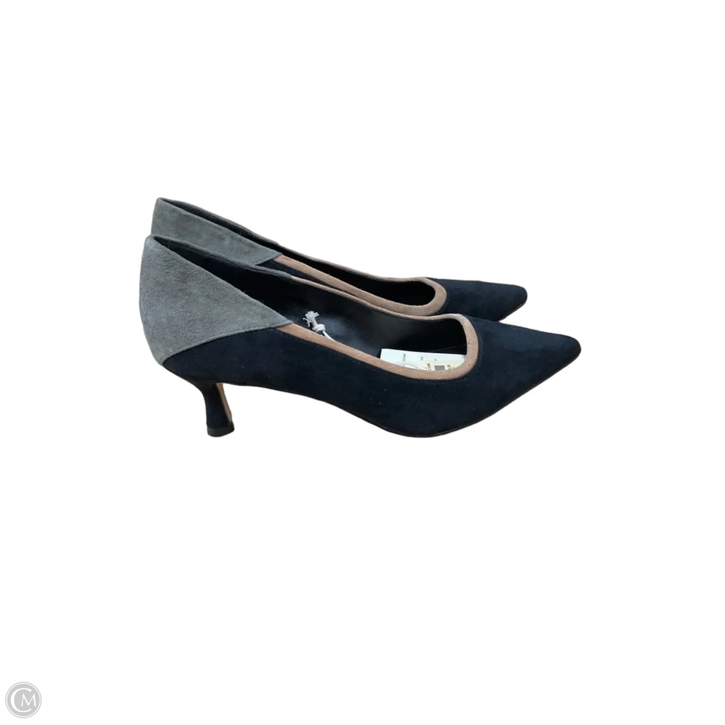Shoes Heels Kitten By Sanctuary In Black & Green, Size: 7