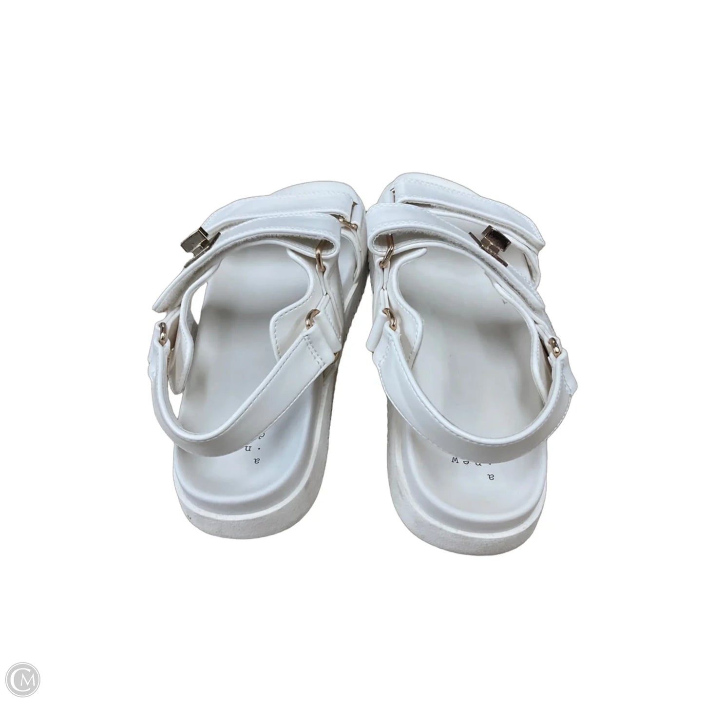 Sandals Flats By A New Day In White, Size: 7