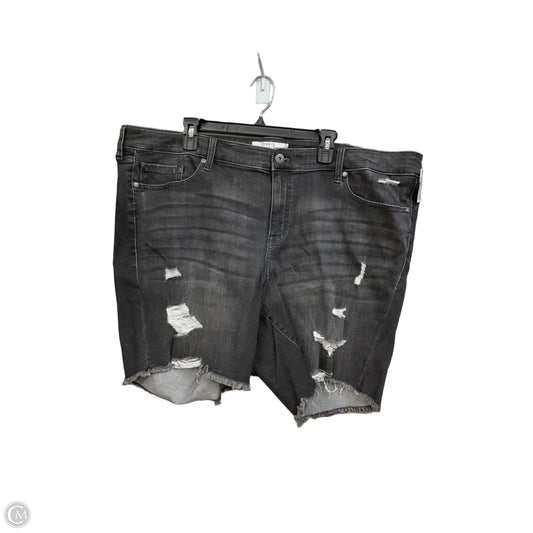 Shorts By Torrid In Black Denim, Size: 26