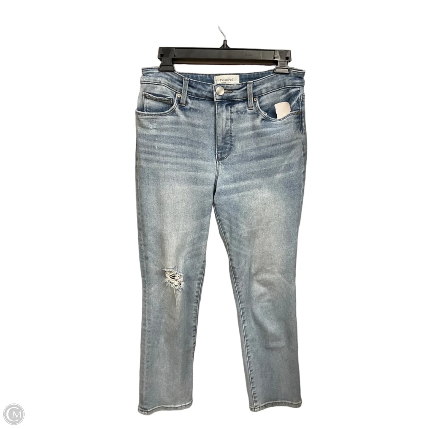 Jeans Skinny By Evereve In Blue Denim, Size: 4