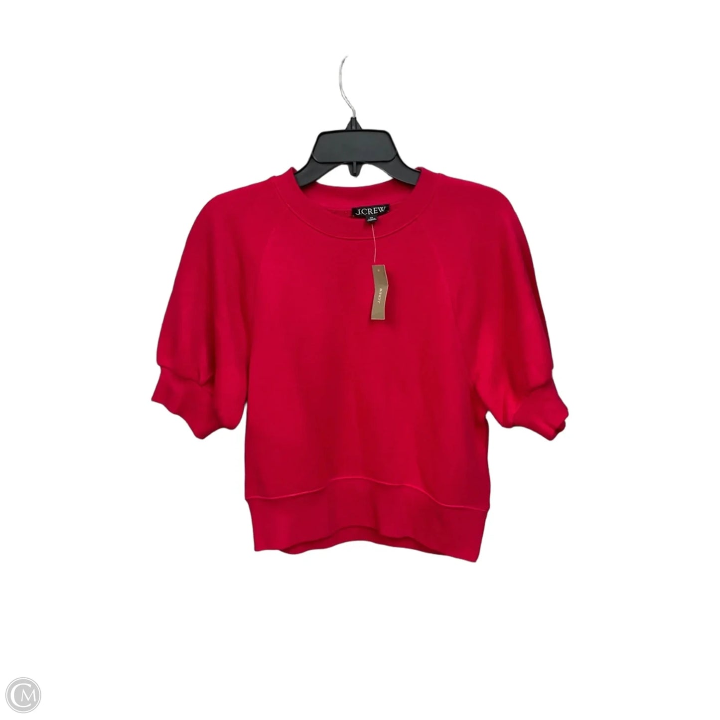 Top Short Sleeve By J. Crew In Red, Size: Xs
