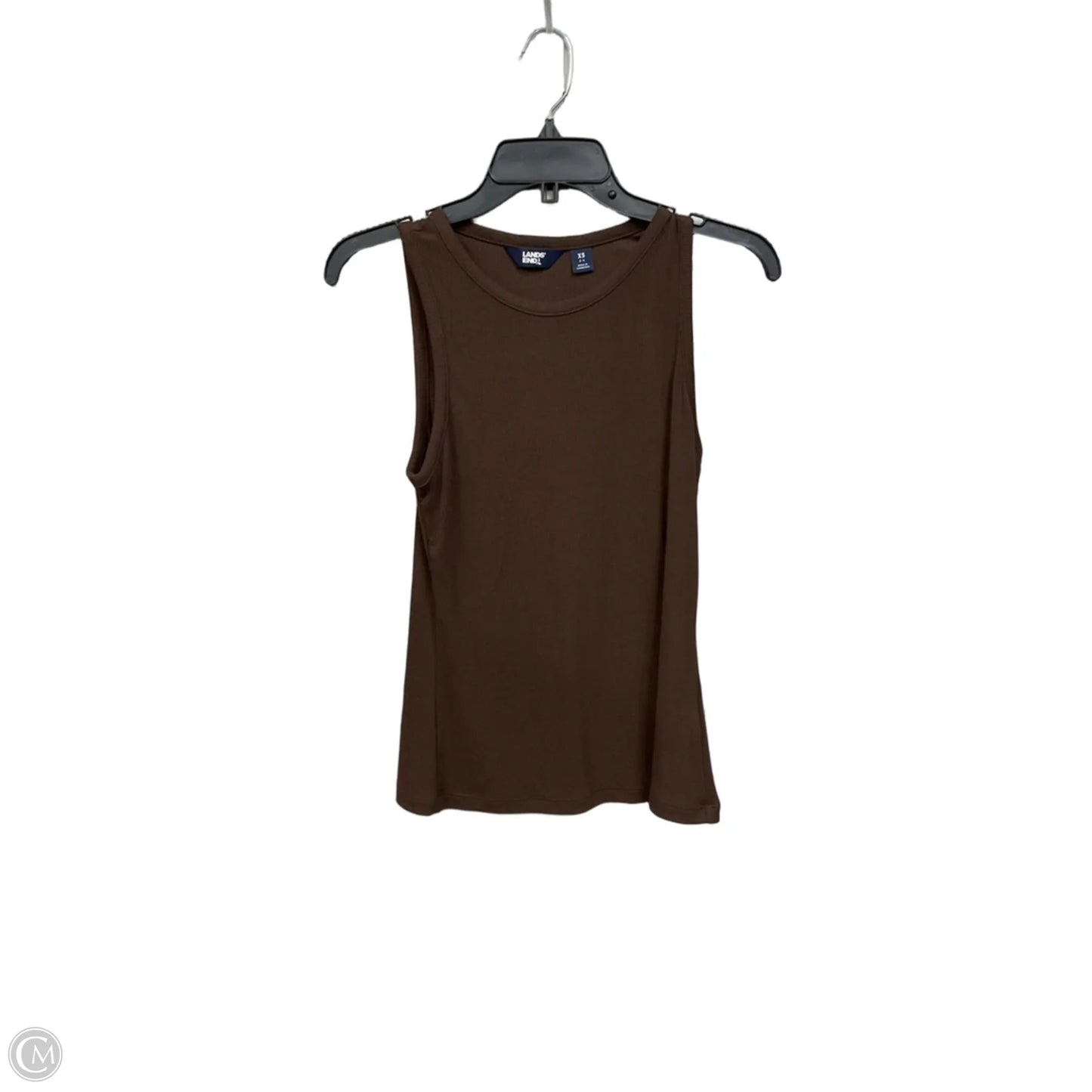 Tank Top By Lands End In Brown, Size: Xs