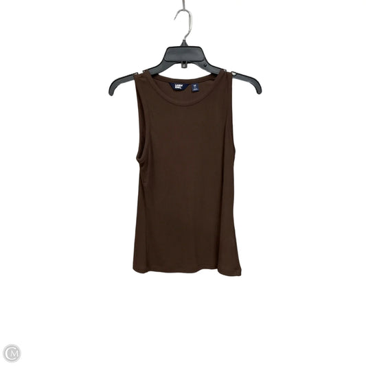 Tank Top By Lands End In Brown, Size: Xs