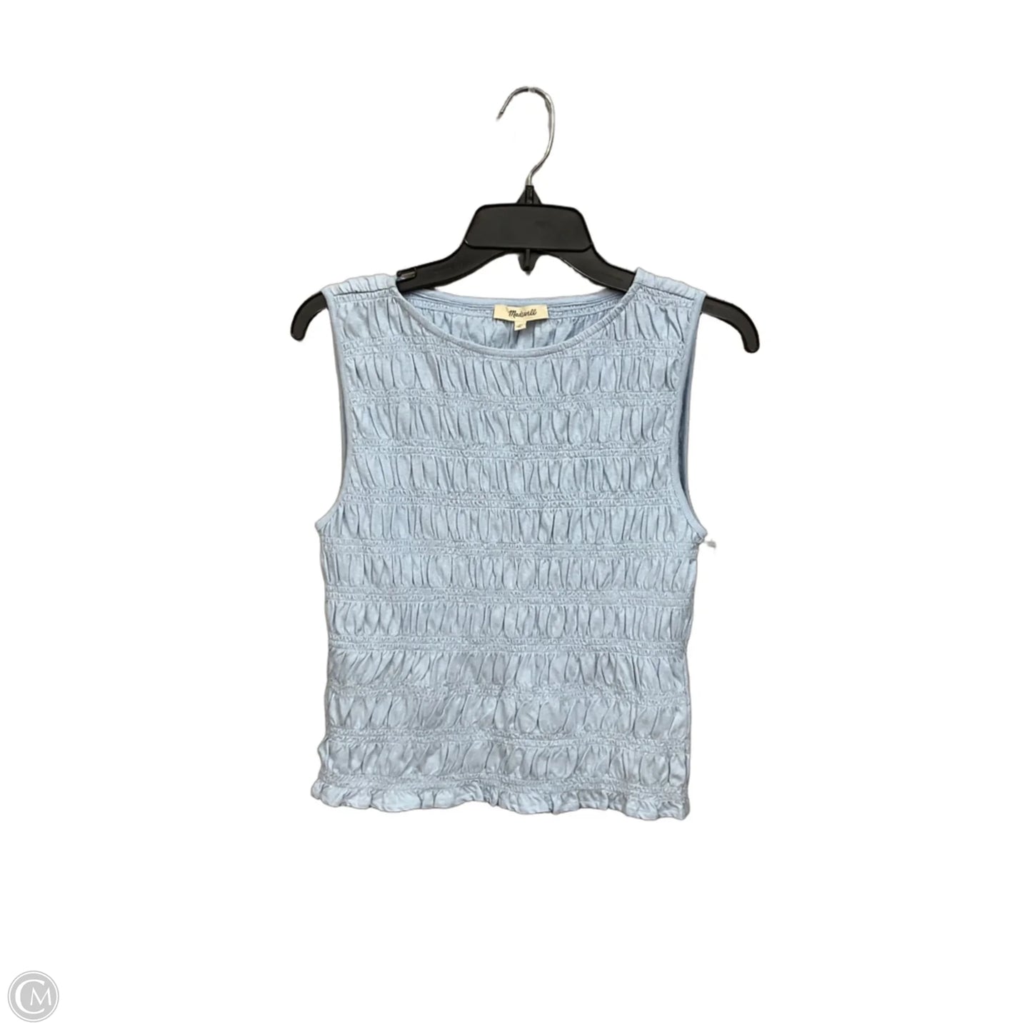 Top Sleeveless By Madewell In Blue, Size: S