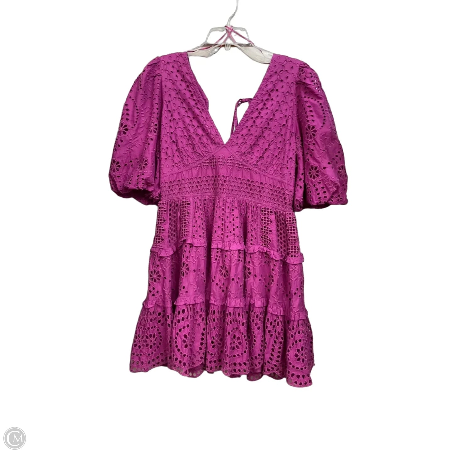Dress Casual Short By Cynthia Rowley In Purple, Size: Xl