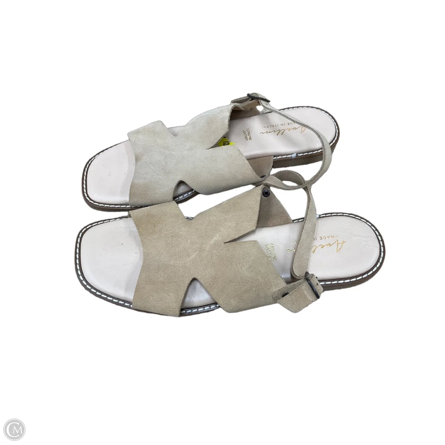 Sandals Flats By Cmb In Tan, Size: 9.5