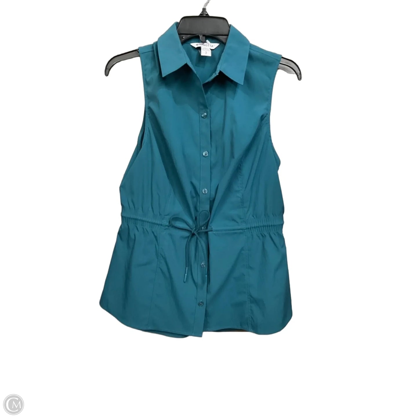 Athletic Tank Top By Athleta In Teal, Size: S