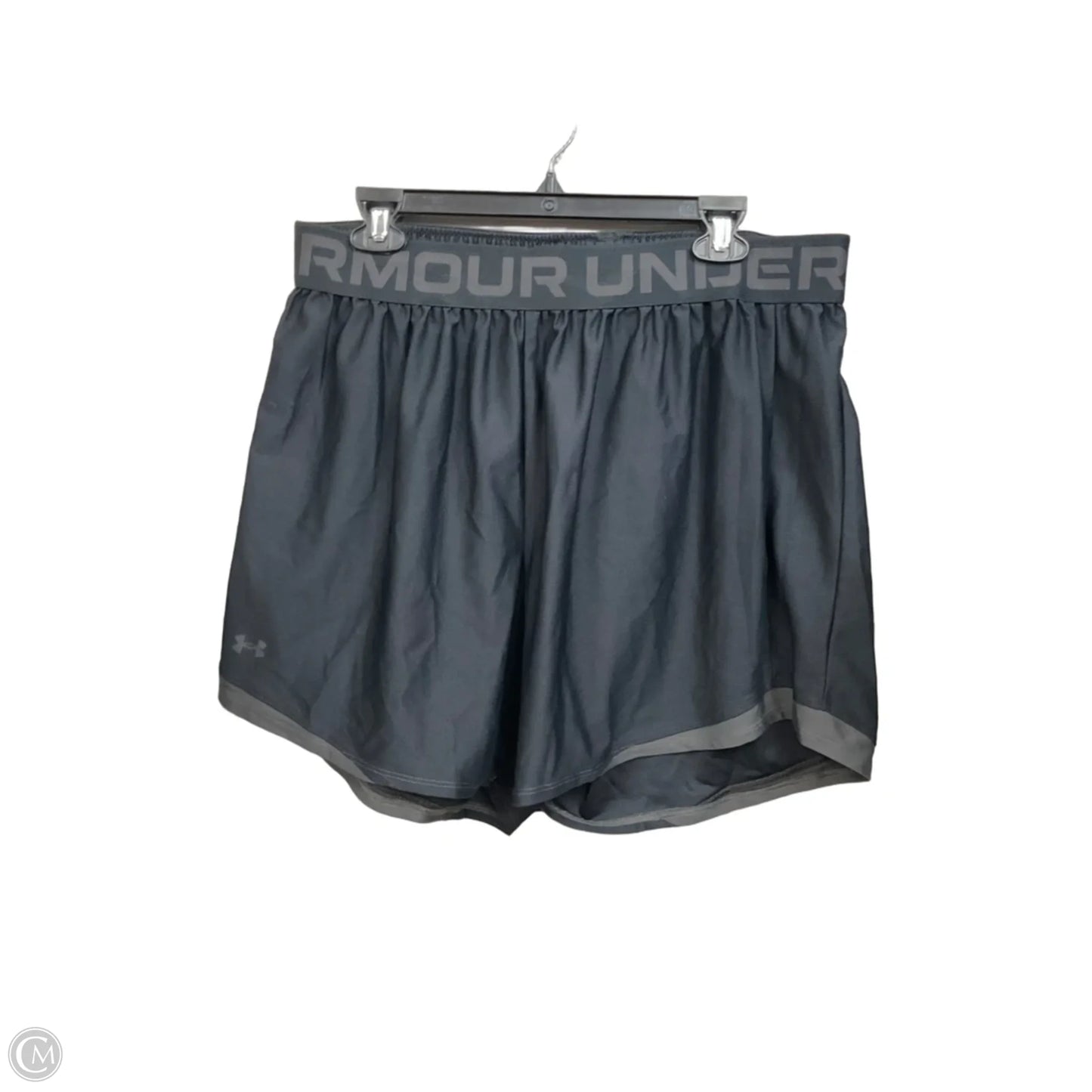 Athletic Shorts By Under Armour In Black, Size: 1x