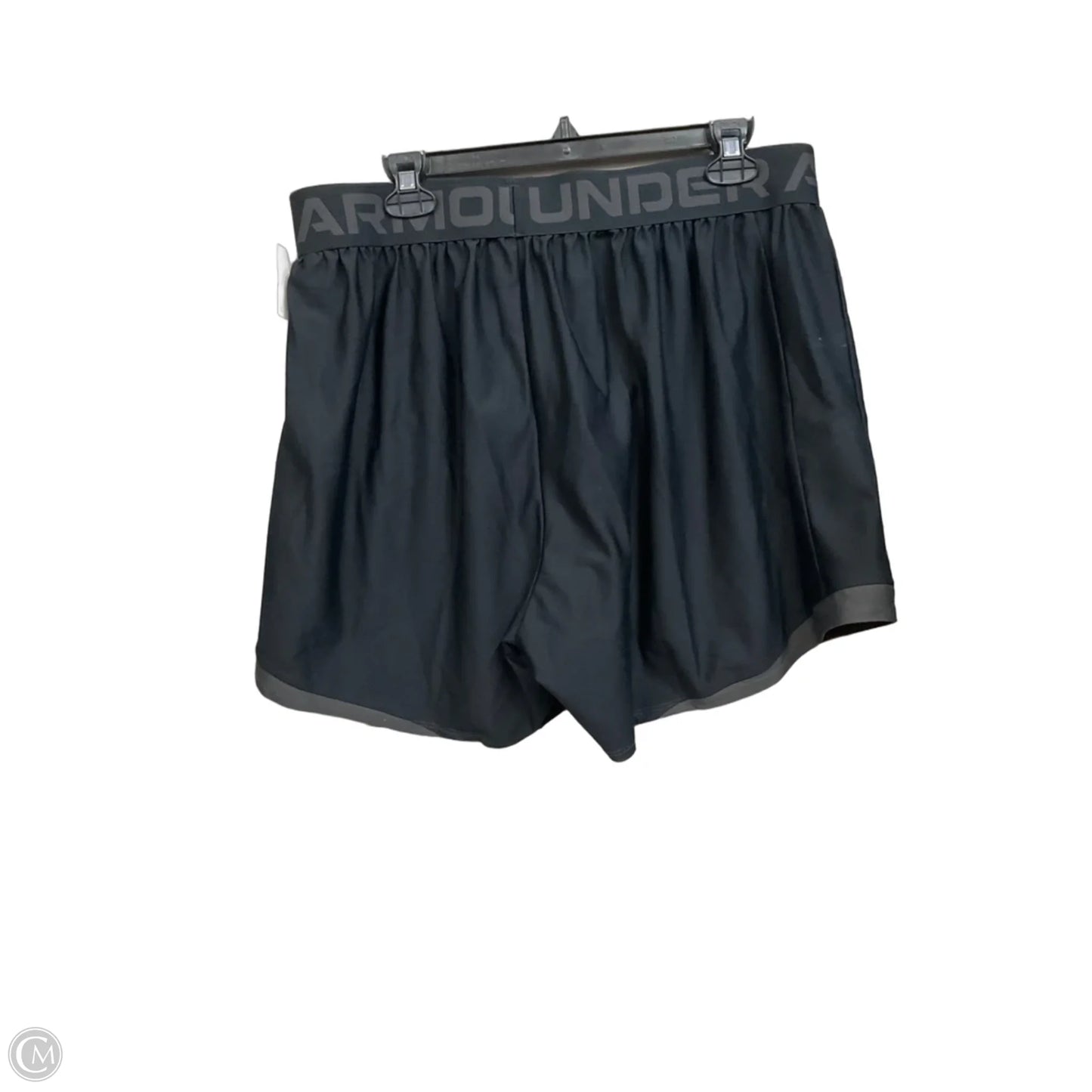 Athletic Shorts By Under Armour In Black, Size: 1x