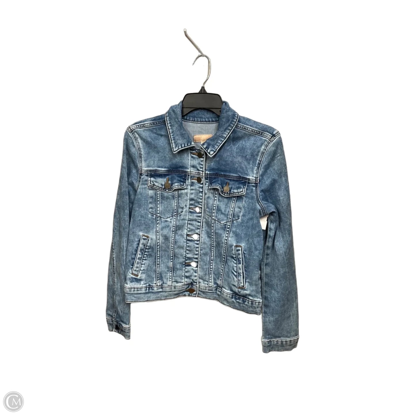 Jacket Denim By Kut In Blue Denim, Size: M