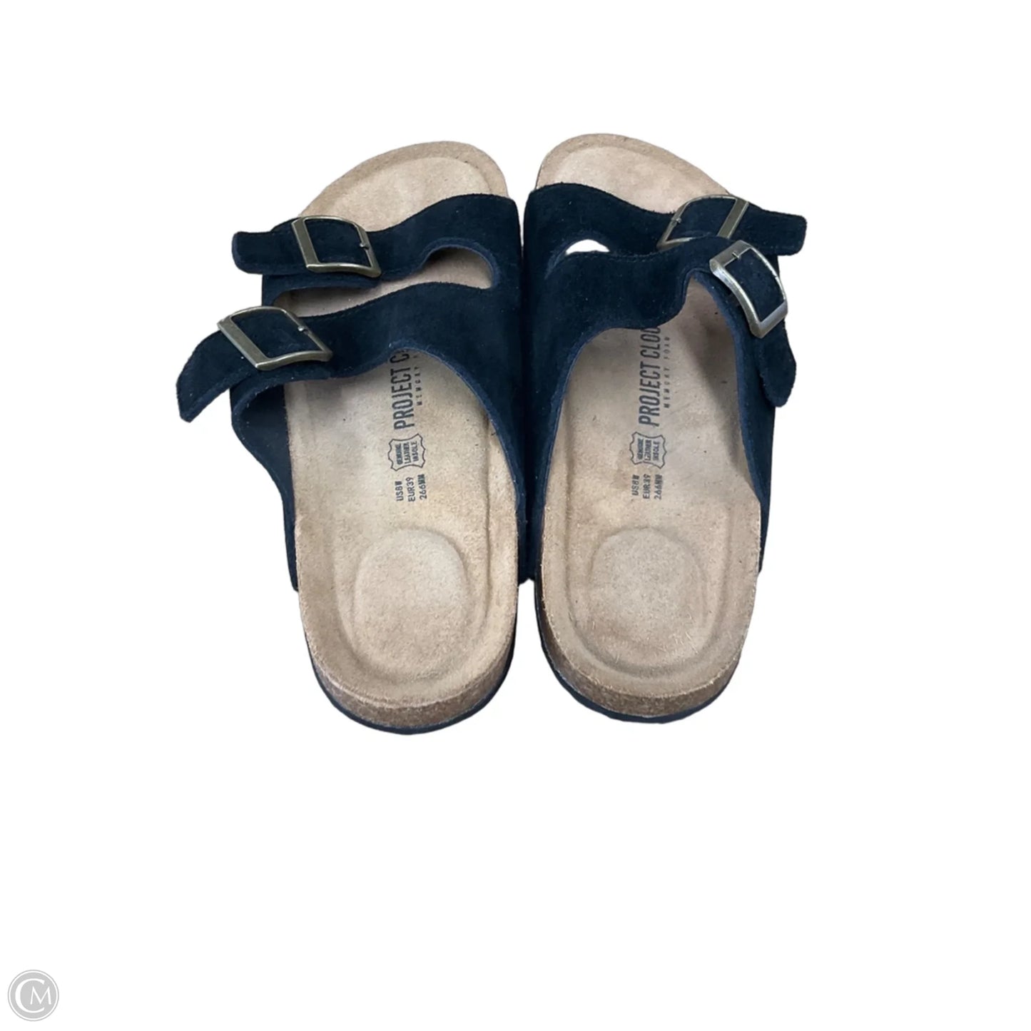 Sandals Flats By Cmc In Black, Size: 8