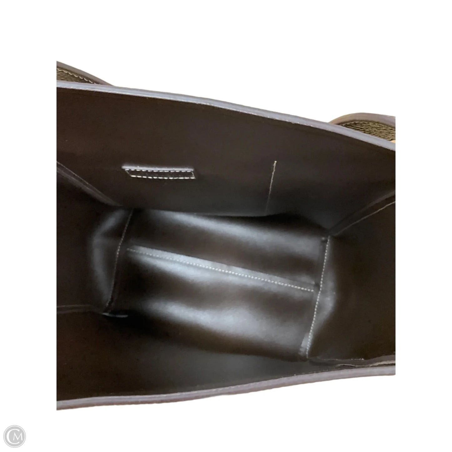 Handbag Leather By J Mclaughlin, Size: Medium