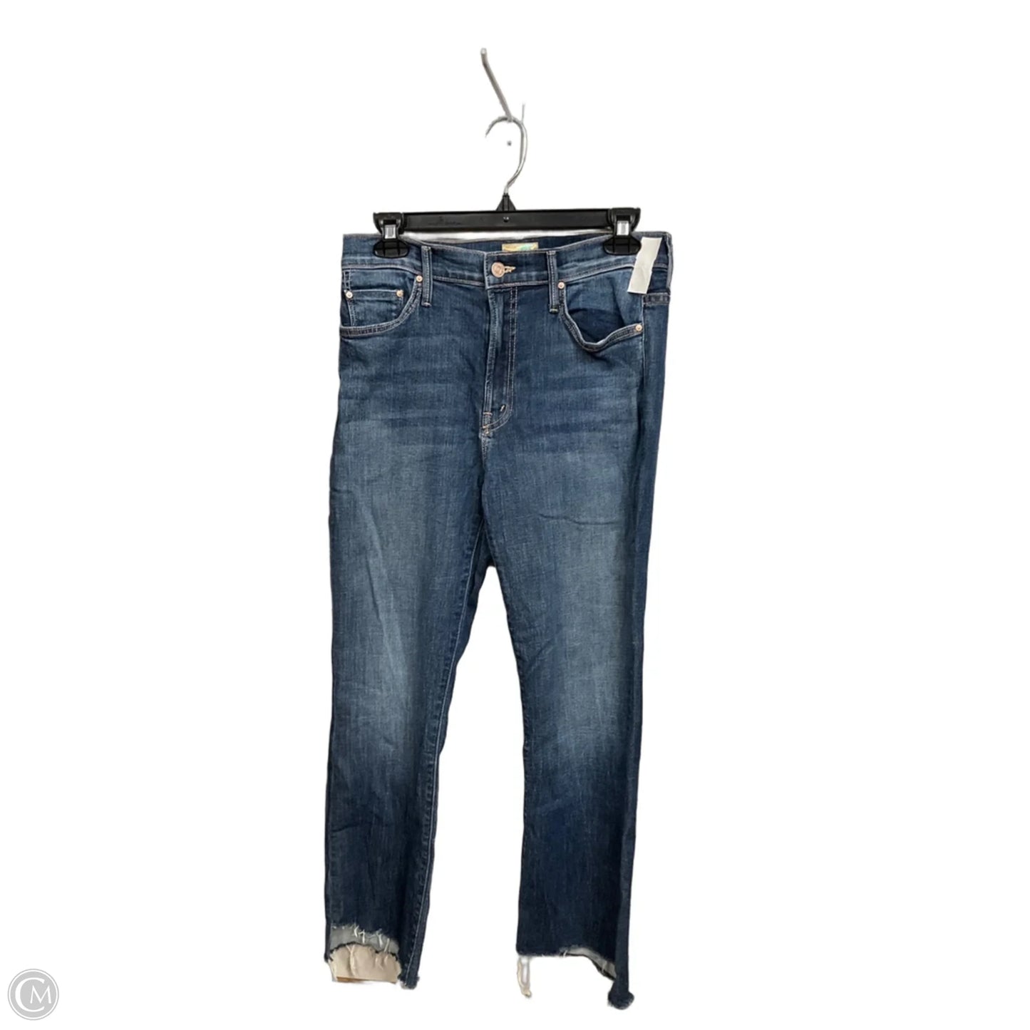 Jeans Boot Cut By Mother In Blue Denim, Size: 8