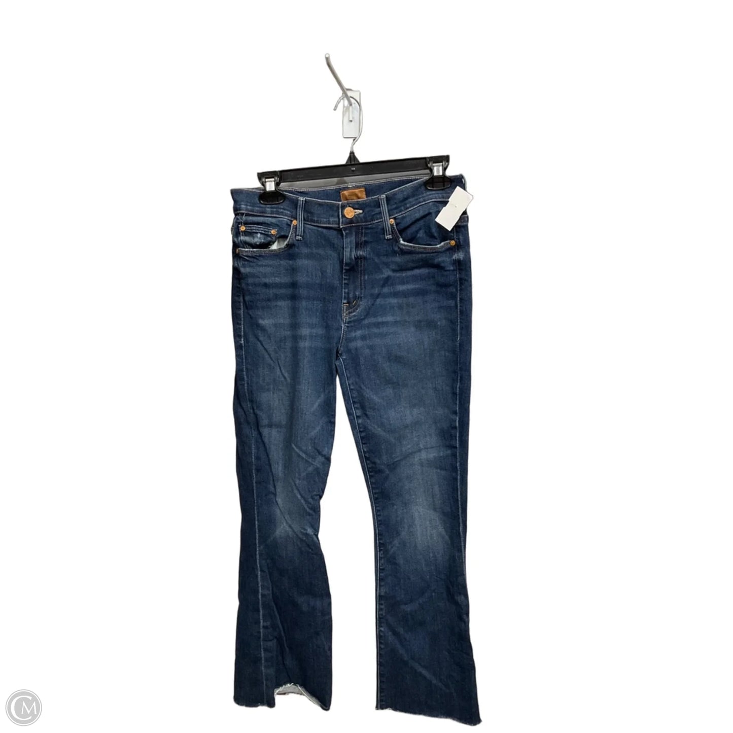 Jeans Boot Cut By Mother In Blue Denim, Size: 8