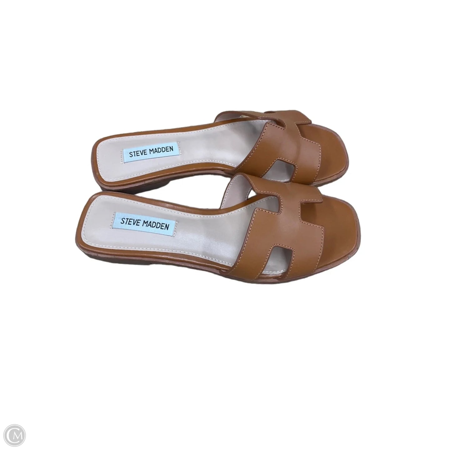 Sandals Flats By Steve Madden In Tan, Size: 8