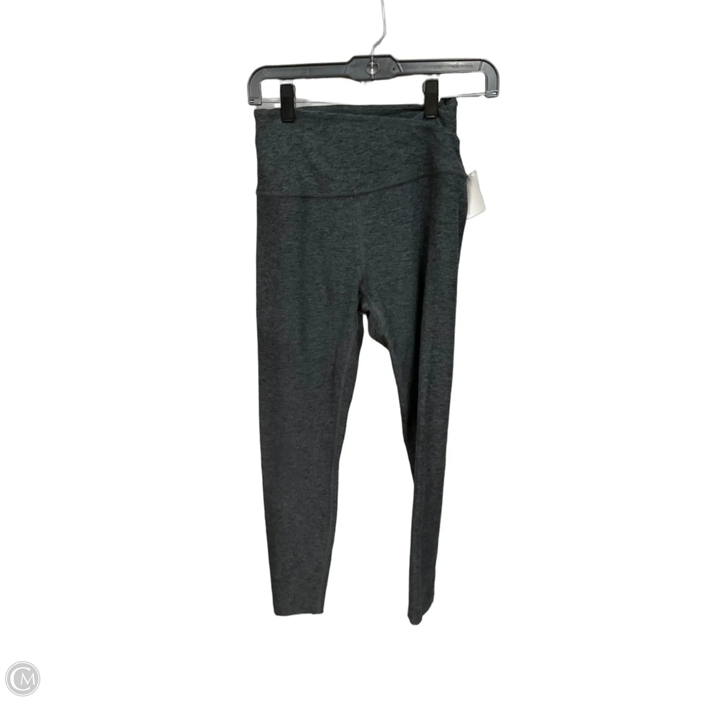 Athletic Leggings By Beyond Yoga In Grey, Size: M